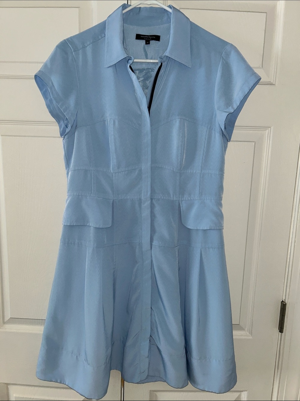 Nanette Lepore Light Blue Shirt Dress